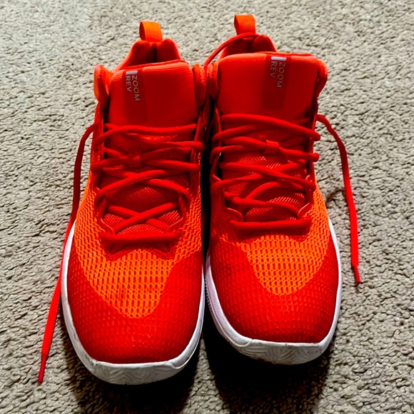Orange Nike Zoom Basketball shoes(size 11.5) - Picture 1 of 3